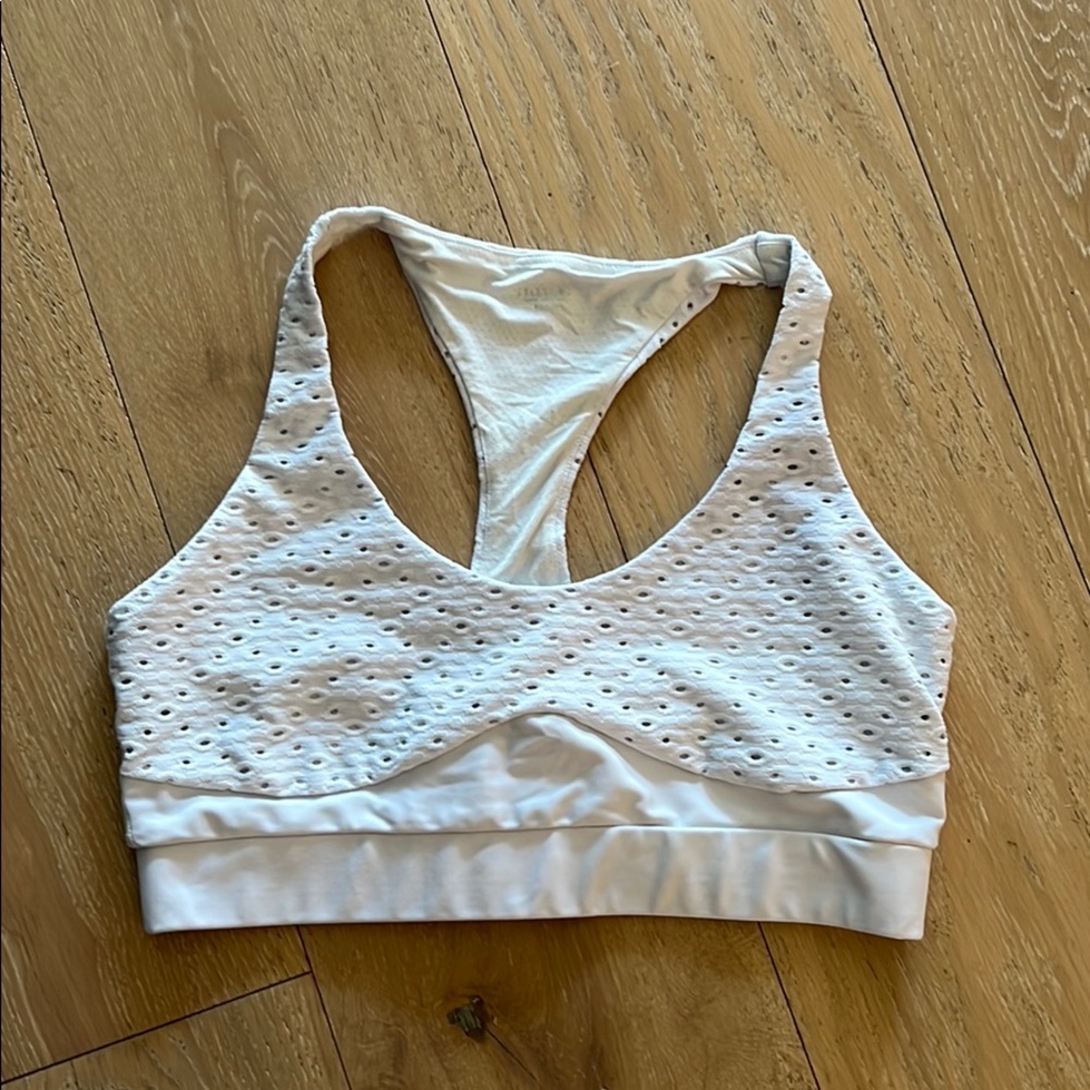 White racerback bra